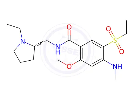 Chemical structure of Amisulpride Impurity 117