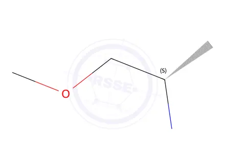 Chemical structure of (S)-(+)-1-Methoxy-2-propylamine