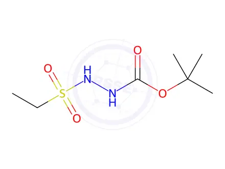 Chemical structure of N'-(Ethanesulfonyl)(tert-butoxy)carbohydrazide