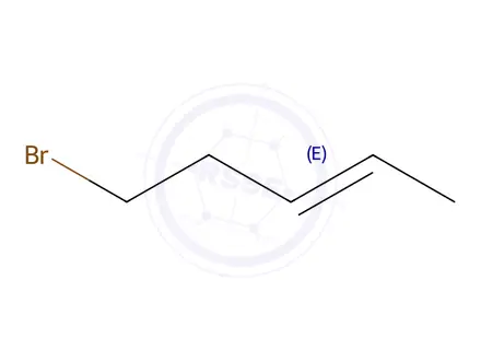 Chemical structure of 5-Bromopent-2-ene