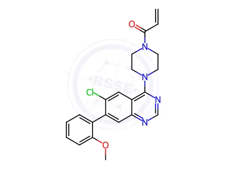 Chemical structure of ARS 1620 Impurity 127