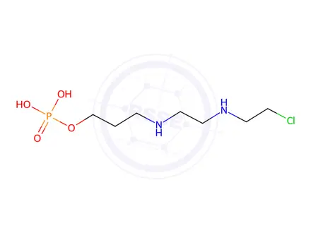 Chemical structure of Cyclophosphamide EP Impurity E DiHCl