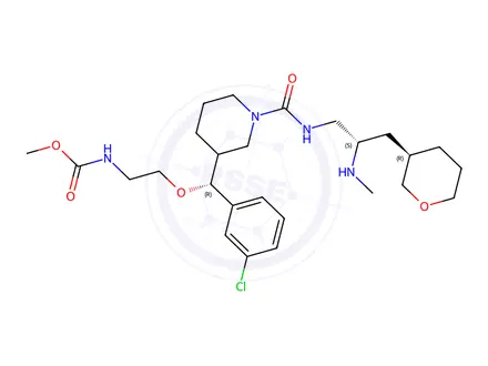 Chemical structure of VTP 27999