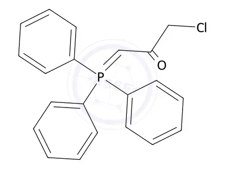 Chemical structure of 1-Chloro-3-(triphenylphosphoranylidene)-2-propanone