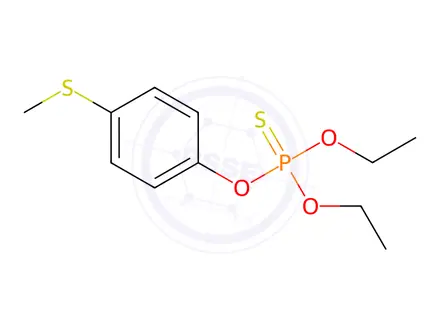 Chemical structure of Fensulfothion Impurity 2 (Fensulfothion Sulfide)
