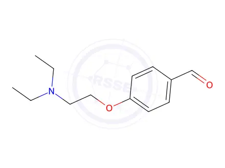 Chemical structure of 4-(2-(DIETHYLAMINO)-ETHOXY)-BENZALDEHYDE