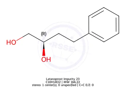 Chemical structure of Latanoprost Impurity 61