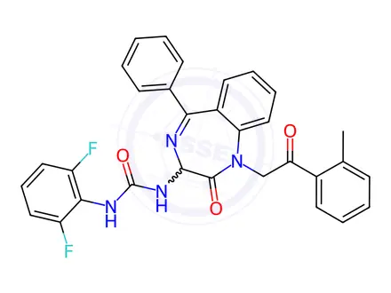 Chemical structure of YM 022 Impurity 110
