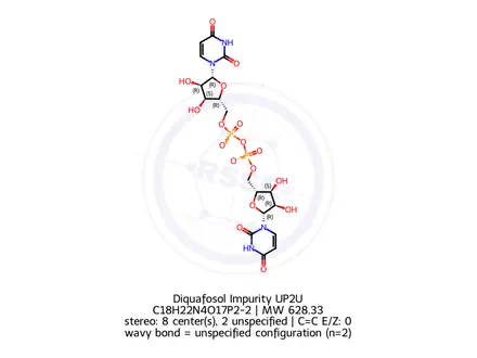Chemical structure of Diquafosol Impurity UP2U