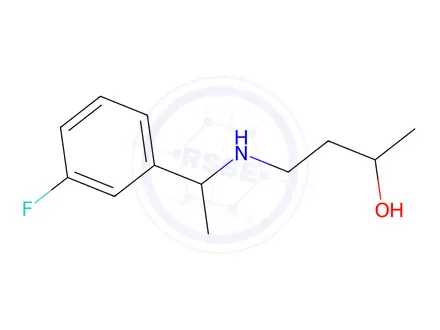Chemical structure of 4-((1-(3-Fluorophenyl)ethyl)amino)butan-2-ol