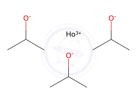Chemical structure of HOLMIUM (III) ISOPROPOXIDE