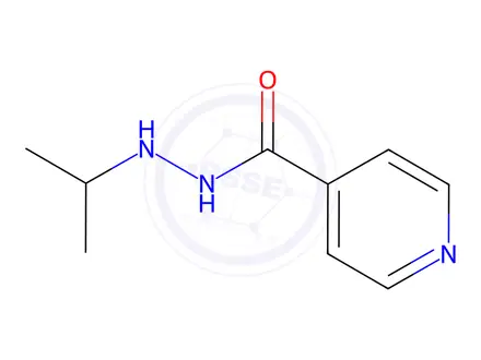 Chemical structure of Iproniazid