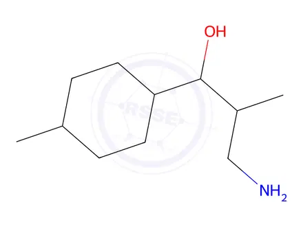 Chemical structure of 3-Amino-2-methyl-1-(4-methylcyclohexyl)propan-1-ol