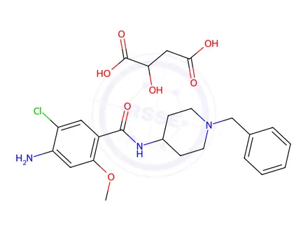 Chemical structure of Clebopride Malate