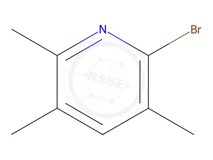 Chemical structure of 2,3,5-TriMethyl-6-broMopyridine