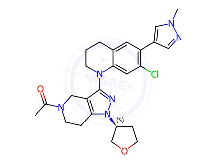 Chemical structure of GNE 049 Impurity 124