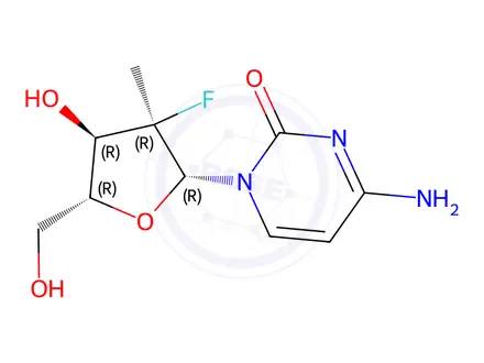 Chemical structure of Sofosbuvir Impurity 257