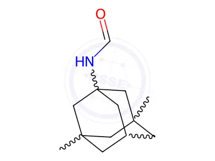 Chemical structure of N-Formyl Memantine