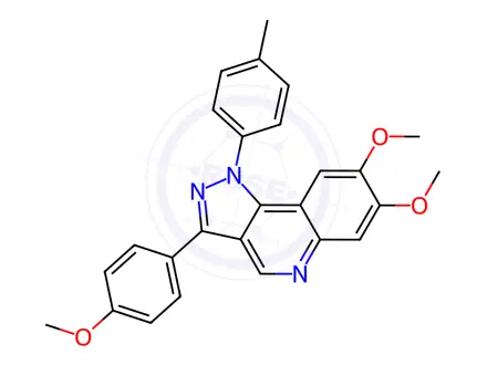 Chemical structure of Lomonitinib Impurity 33
