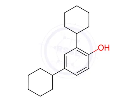Chemical structure of DICYCLOHEXYLPHENOL