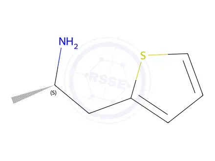 Chemical structure of (S)-2-Amino-1-(Thien-2-yl) Propane