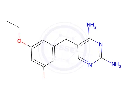 Chemical structure of Trimethoprim Impurity 34
