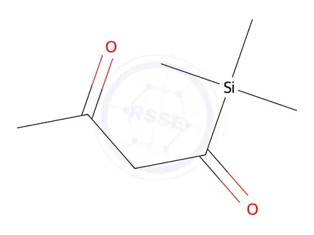 Chemical structure of 1-(trimethylsilyl)butane-1,3-dione