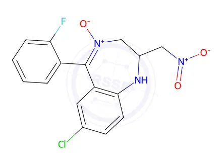 Chemical structure of Midazolam Impurity 13