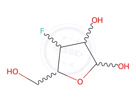 Chemical structure of Xylose Impurity 2