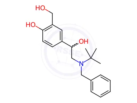 Chemical structure of Albuterol EP Impurity E