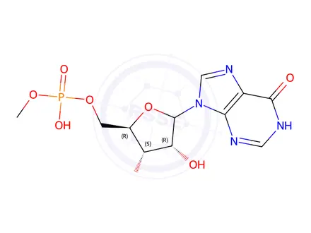 Chemical structure of methyl inosine monophosphate