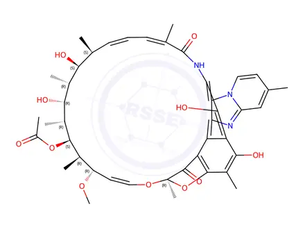 Chemical structure of Rifaximin Impurity 12