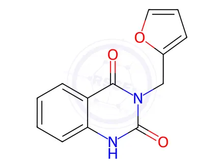Chemical structure of 3-(Furan-2-ylmethyl)quinazoline-2,4(1H,3H)-dione