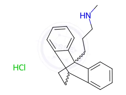 Chemical structure of Maprotiline Hydrochloride