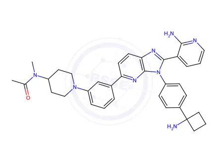 Chemical structure of ARQ-751