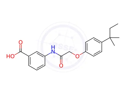 Chemical structure of Efaproxiral Impurity 127