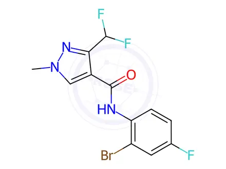 Chemical structure of Bixafen Impurity 48