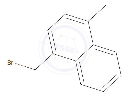 Chemical structure of 1-(Bromomethyl)-4-methylnaphthalene