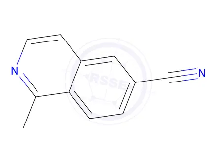 Chemical structure of 1-Methylisoquinoline-6-carbonitrile