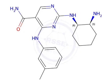 Chemical structure of PRT 060318