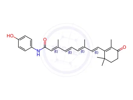 Chemical structure of Fenretinide Impurity 1 (3-Keto Fenretinide)