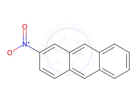 Chemical structure of 2-Nitroanthracene