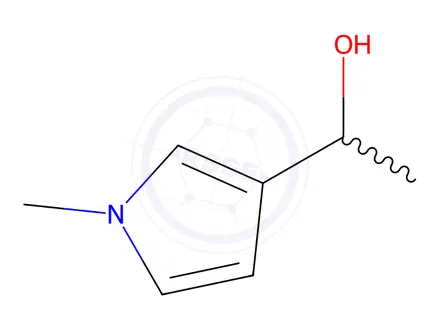 Chemical structure of 1-(1-Methyl-1H-pyrrol-3-yl)ethanol