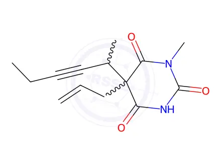 Chemical structure of Methohexital