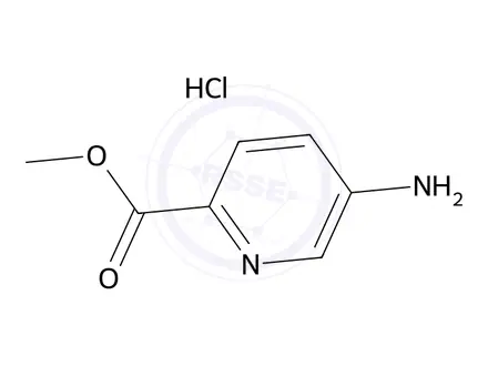 Chemical structure of Methyl 5-aminopicolinate hydrochloride