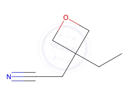 Chemical structure of 2-(3-ethyloxetan-3-yl)acetonitrile