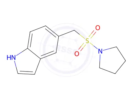 Chemical structure of 5-[(1-Pyrrolidinylsulfonyl)methyl]-1H-indole