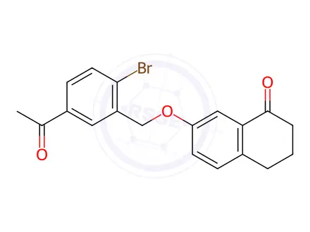 Chemical structure of Velpatasvir Impurity 71