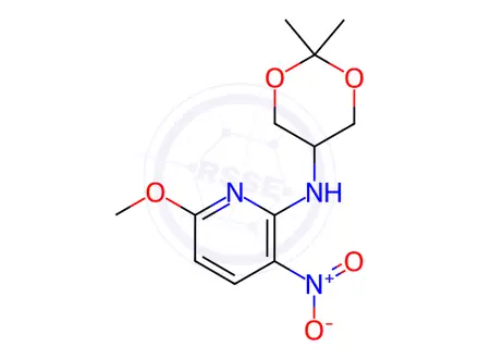 Chemical structure of Gepotidacin Nitroso Impurity 1