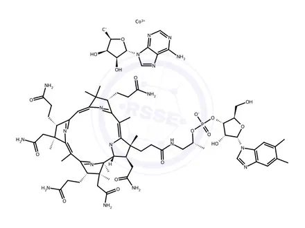Chemical structure of Cobamamide